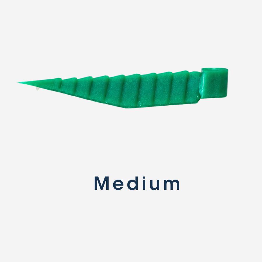 FlexiWedge medium green interproximal wedge